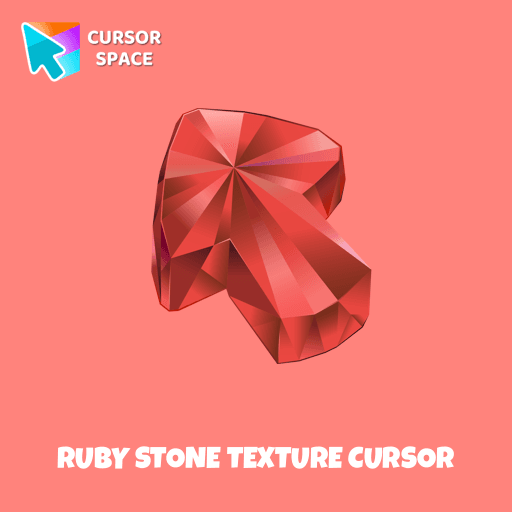 Ruby Stone Texture cursor